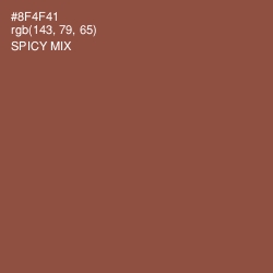 #8F4F41 - Spicy Mix Color Image